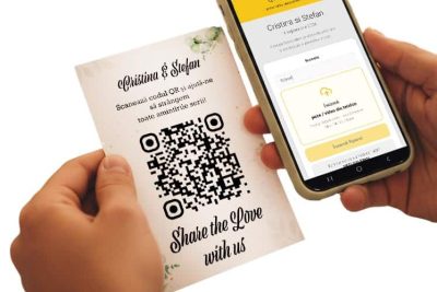 QR Stories | Colectare poze si clipuri de la invitati